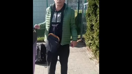 protest antypsychiatryczna przed srebrzyskiem.