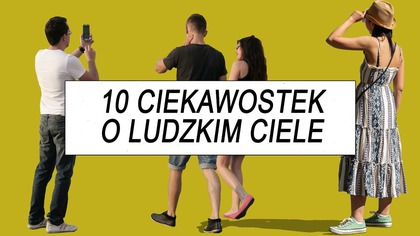 10 CIEKAWOSTEK O LUDZKIM CIELE