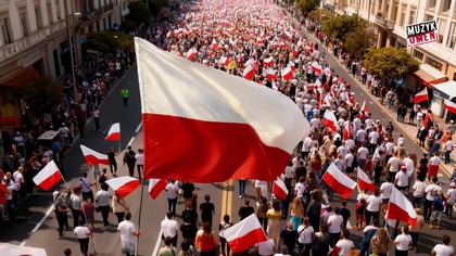 JEDEN NARÓD  SILNA POLSKA Muzykomen