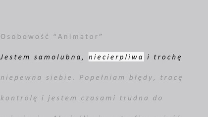 Osobowość Animator - ESFP-A - ESFP-T