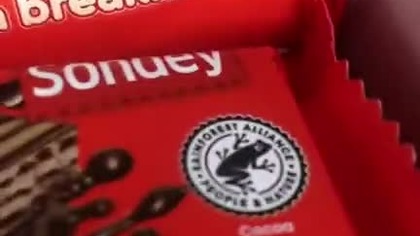 Przepraszam, czy ktoś jeszcze nie widział żabki Kto wie.  Może niedługo będą na każdym produkcie.