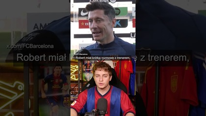 Lewandowski posłuchał się trenera i...  ZROBIŁ TO!