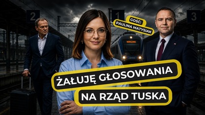 Matysiak: Żałuję głosowania na rząd Tuska (Tusk, Nawrocki, Zełeński)