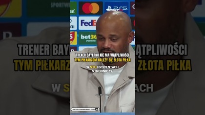 Vincent Kompany nie ma wątpliwości - ci dwaj piłkarze najbardziej zasługują na Złotą Piłkę 