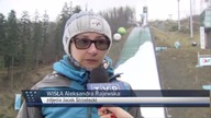 Wisła walczy z naśnieżaniem skoczni (14. 11. 2017)