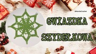 GWIAZDKA NA SZYDEŁKU - DEKORACJA ŚWIĄTECZNA #461