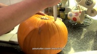 Jak zrobić Halloween wzorek na dyni? Halloween pumpkin tutorial