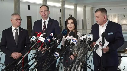 Stop banderyzacji polskich sąd&oacute;w - Konferencja prasowa Konfederacji Korony Polskiej