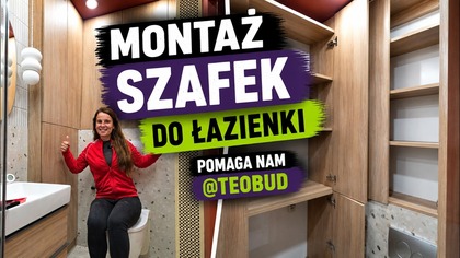Tak zabudowaliśmy całą łazienkę! 