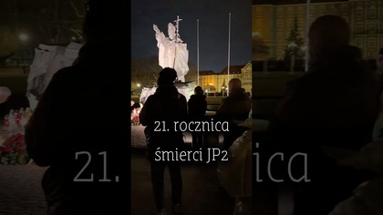 21.  rocznica śmierci św.  Jana Pawła II.  Jasne Błonia, Szczecin.