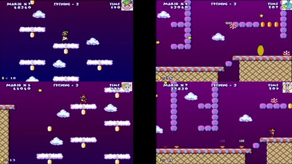 Mario Forever One Day From Mario's Life V1.1 Evening 4 Teams