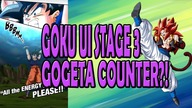 GOKU UI GENKI DAMA COUNTERED BY SSJ4 GOGETA | Dragon Ball Z Dokkan Battle