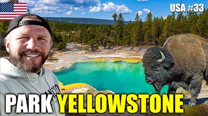 Park YELLOWSTONE powinien zobaczyć każdy! Nie zawiodłem się! | USA #23