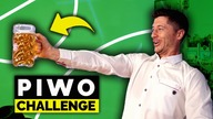 LEWANDOWSKI WYGRAŁ PIWO CHALLENGE! | Pies FAULUJE zawodnika podczas meczu...