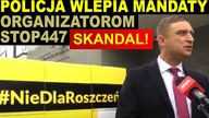 Pierwsze czytanie projektu STOP447! Robert Bąkiewicz