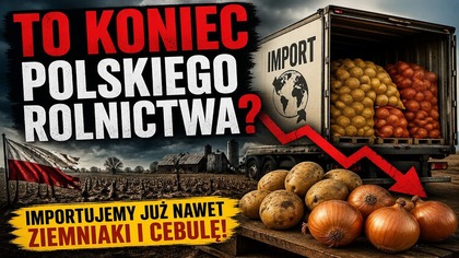 To koniec Polskiego rolnictwa? Importujemy już nawet ziemniaki i cebule!