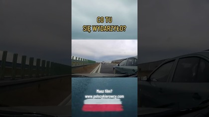 Co tu się właściwie wydarzyło?  #zagadkap #shorts #coktu #polskiedrogi #wtf
