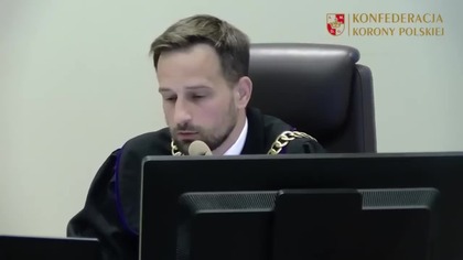 JASZCZUR WYRZUCONY Z SĄDU ZA ZAKŁÓCENIE ROZPRAWY BRAUNA!