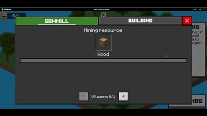 Some kind of village simulator in Minecraft #minecraft #gaming #game #browsegame #minecraftbuilding