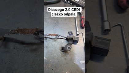 Typowa usterka ciężkiego odpalania 2. 0 CRDI.