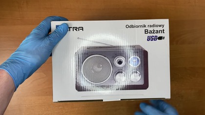 UNBOXING: ELTRA BAŻANT - radio domowe z podświetlaną skalą, odtwarzaczem MP3 i drewnianą obudową