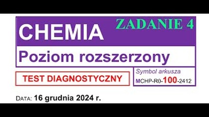 Grudzień próbny CHEMIA CKE 2024 | Zadanie 4 | Oblicz wydajność reakcji syntezy amoniaku ...