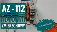 Jak podłączyć czujnik zmierzchowy AZ-112 z zewnętrzną sondą [F&F]