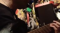Harley Benton max fusion signature holographic and my #guitar #metal #riff #muzyk Mikołaj Liburski