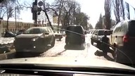 Niecodzienny widok na ulicy