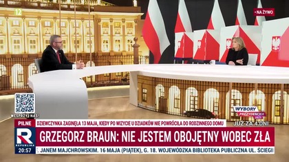 Grzegorz Braun: Nie poślę Wojska Polskiego na cudze wojny | W Cztery Oczy (14.05.2025)