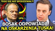 KRZYSZTOF BOSAK OSTRO ODPOWIADA NA OSKARŻENIA DONALDA TUSKA! CHODZI O GŁOSOWANIE W EUROPARLAMENCIE!