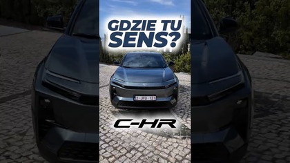 Zamieszanie w nazewnictwie Toyota C-HR+