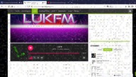 słuchamy radio LukFm i gramy