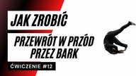 jak zrobić przewr&oacute;t przez bark w prz&oacute;d - nauka ćw.  #12