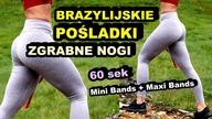 Ćwiczenia na BRAZYLIJSKIE POŚLADKI, PIĘKNE NOGI, REDUKCJA CELLULITU