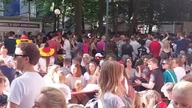 Niemcy podczas meczu z Węgrami