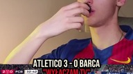 ZARAZ WYŁĄCZAM TELEWIZOR REAKCJA NA 3 BRAMKE ATLETICO! #barca #piłkanożna #reakcja #komentarz