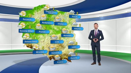 Prognoza pogody na TVN Meteo (08. 03. 2022)