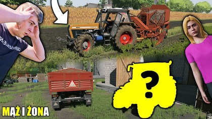 WYGRAŁEM NOWY CIĄGNIK TO DZIĘKI WAM ALE JEST MAŁY PROBLEM ...  URSUS IDZIE BOKIEMMĄŻ I ŻONA83