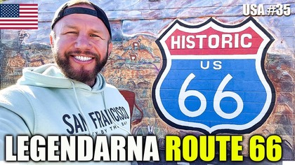 Jedziemy legendarną ROUTE 66  Nie uwierzysz jak tu fajnie! Klimat jak z filmów! | USA #35