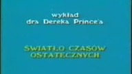 Wykład - Światło czasów ostatecznych (cz 1)