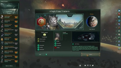 Stellaris Khajit Megacorporation 01 - Skooma & Gaia Worlds