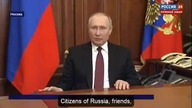 Vladimir Putin - Empire of Lies Speech - Full - February 24 2022
