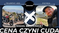 Ciebie też zaskoczą.  Triumph Speed 400 oraz Scrambler X 400