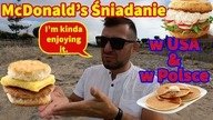 McDonalds Śniadanie - USA vs.  Polska