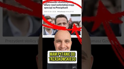 Mam pytanie do Trzaskowskiego.