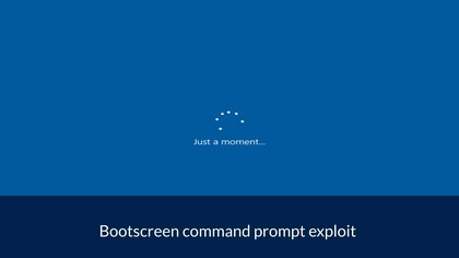 Windows 10 fake bootscreen