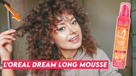 Natural look i pianka?  LOREAL DREAM LONG MOUSSE  Test na żywo