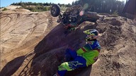 Raptory 700 na piaskowni - ATV Crashes & Fail Yamaha