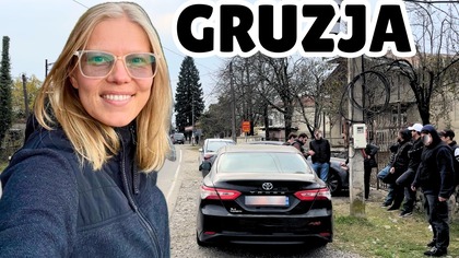 Tak wygląda wieś w Gruzji.  Wizyta w lokalnej winnicy